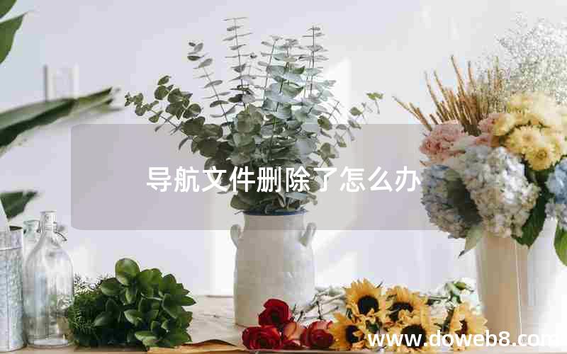 导航文件删除了怎么办