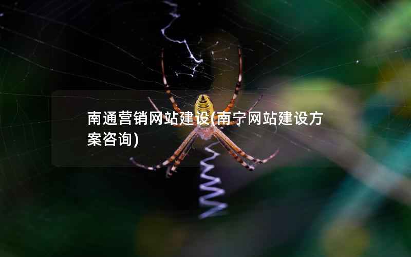 南通营销网站建设，南宁网站建设方案咨询