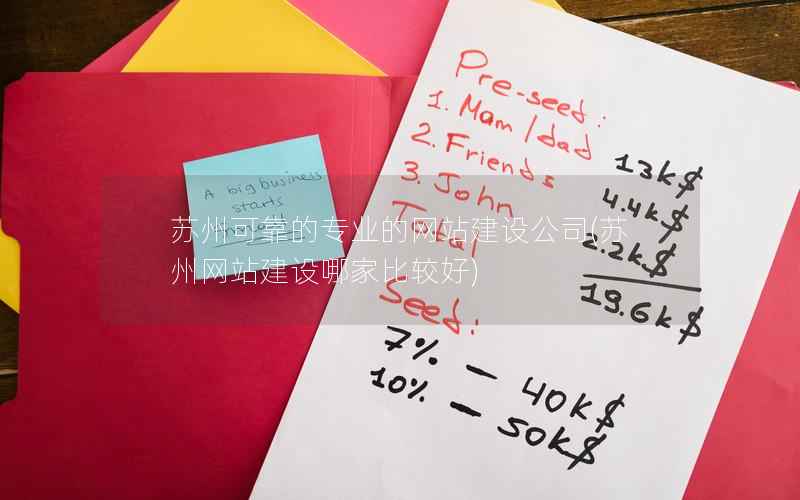 苏州可靠的专业的网站建设公司，苏州网站建设哪家比较好