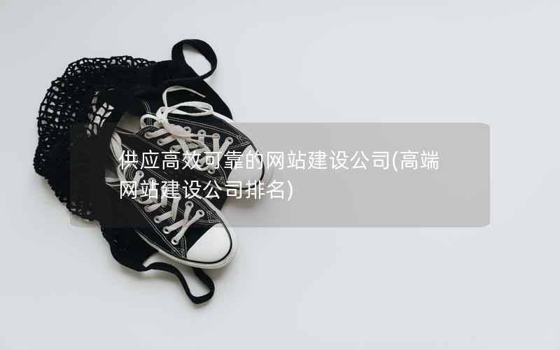 供应高效可靠的网站建设公司，高端网站建设公司排名