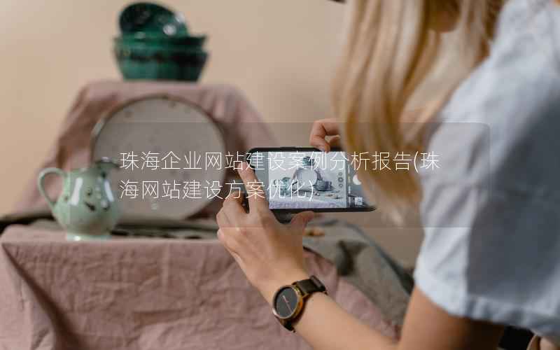 珠海企业网站建设案例分析报告，珠海网站建设方案优化