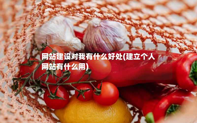 网站建设对我有什么好处，建立个人网站有什么用