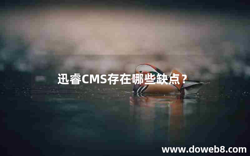 迅睿cms存在哪些缺点？
