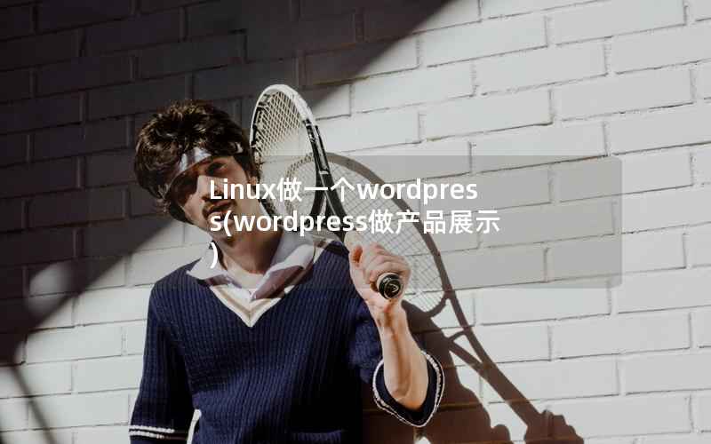 Linux做一个WordPress，WordPress做产品展示