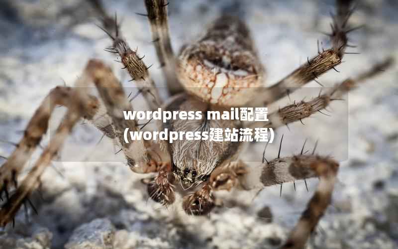 wordpress mail配置，wordpress建站流程