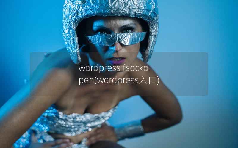 WordPress fsockopen，WordPress入口