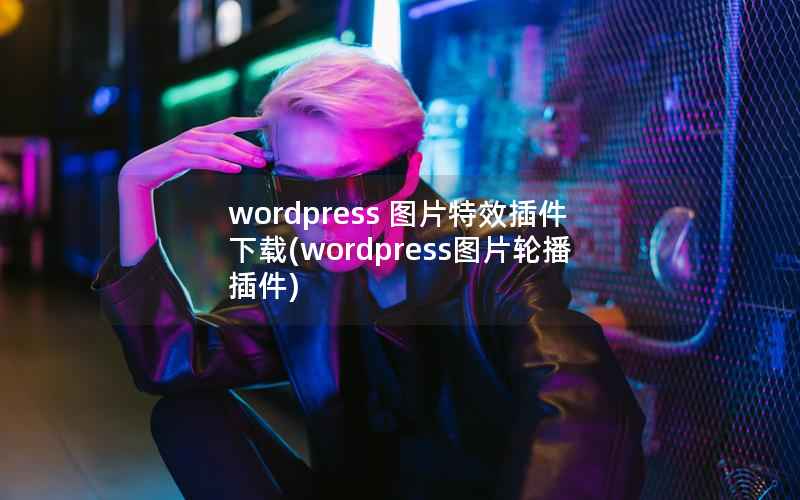WordPress 图片特效插件下载，WordPress图片轮播插件