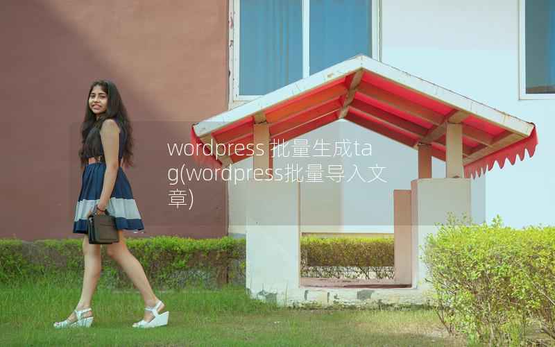 WordPress 批量生成tag，WordPress批量导入文章