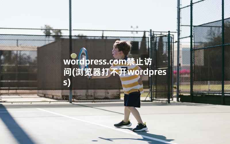 WordPress.com禁止访问，浏览器打不开WordPress