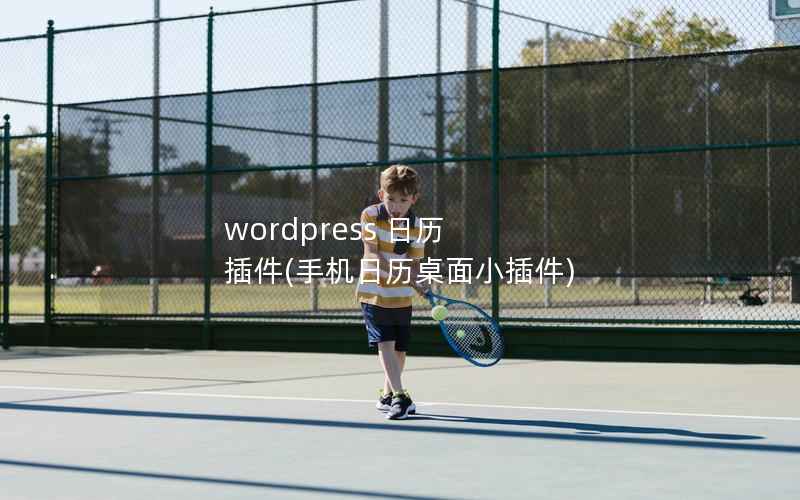 WordPress 日历 插件，手机日历桌面小插件