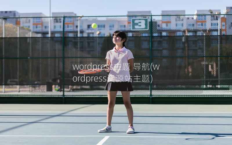 wordpress主题 导航，wordpress资源站主题