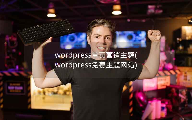 WordPress单页营销主题，WordPress免费主题网站