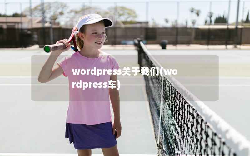 wordpress关于我们，wordpress车