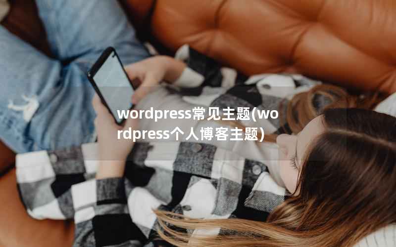 WordPress常见主题，WordPress个人博客主题