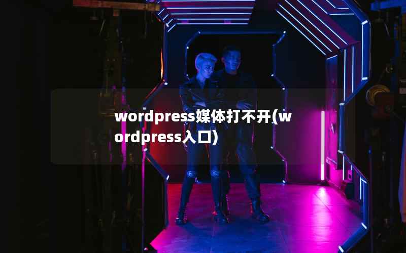 wordpress媒体打不开，wordpress入口