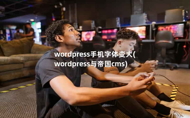 WordPress手机字体变大，WordPress与帝国CMS