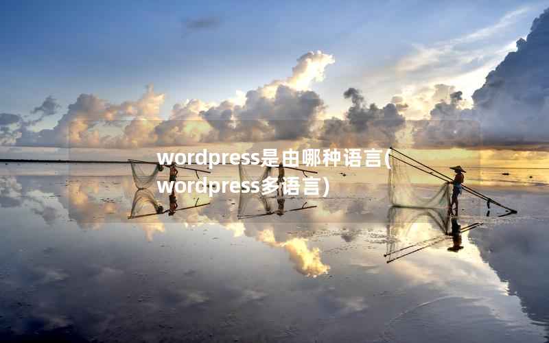 WordPress是由哪种语言，WordPress多语言