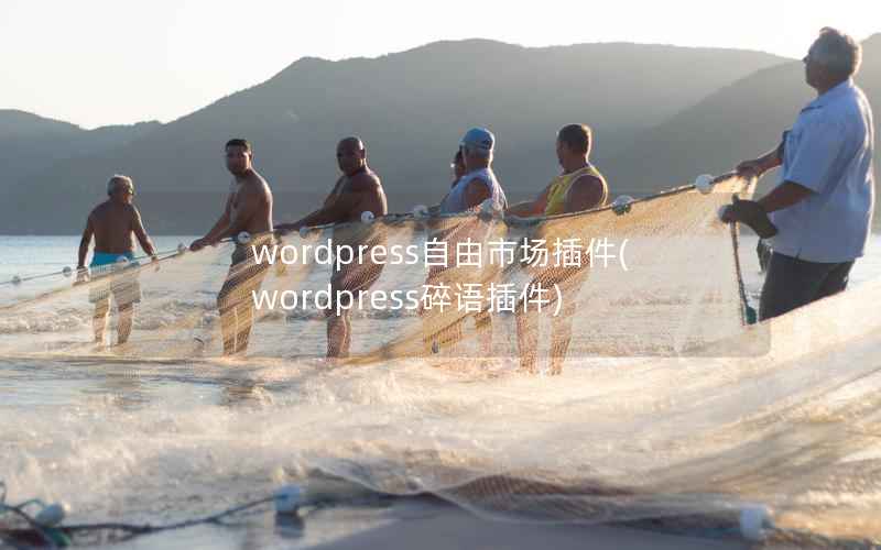 WordPress自由市场插件，WordPress碎语插件
