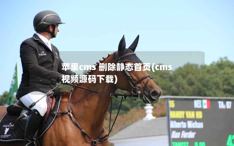 苹果CMS 删除静态首页，cms视频源码下载