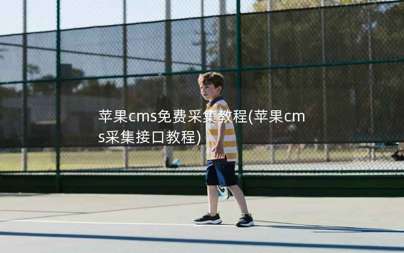 苹果CMS免费采集教程，苹果CMS采集接口教程