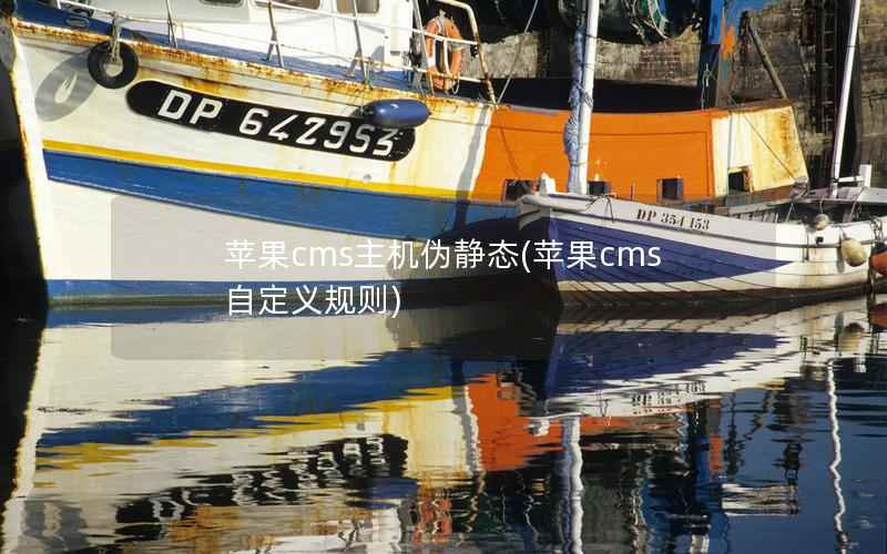 苹果cms主机伪静态，苹果cms自定义规则