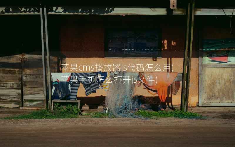 苹果CMS播放器js代码怎么用，苹果手机怎么打开js文件