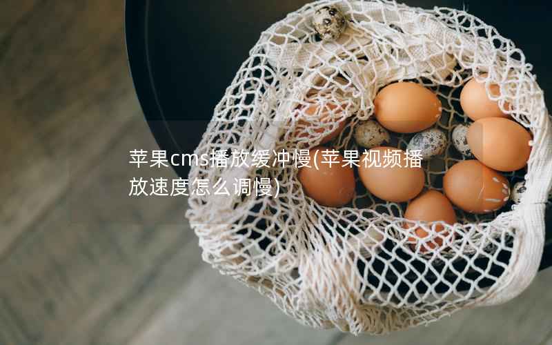 苹果CMS播放缓冲慢，苹果视频播放速度怎么调慢
