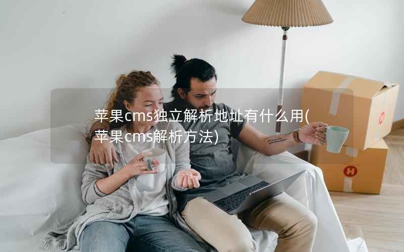 苹果CMS独立解析地址有什么用，苹果CMS解析方法
