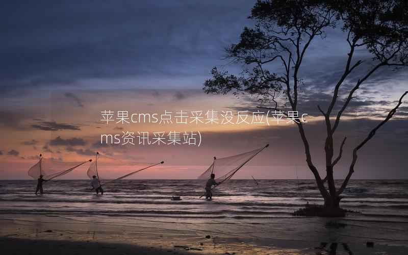 苹果CMS点击采集没反应，苹果CMS资讯采集站