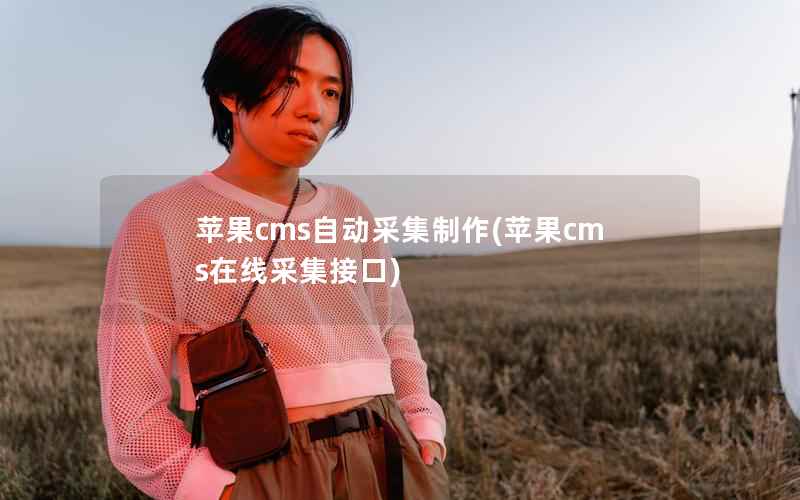 苹果CMS自动采集制作，苹果CMS在线采集接口