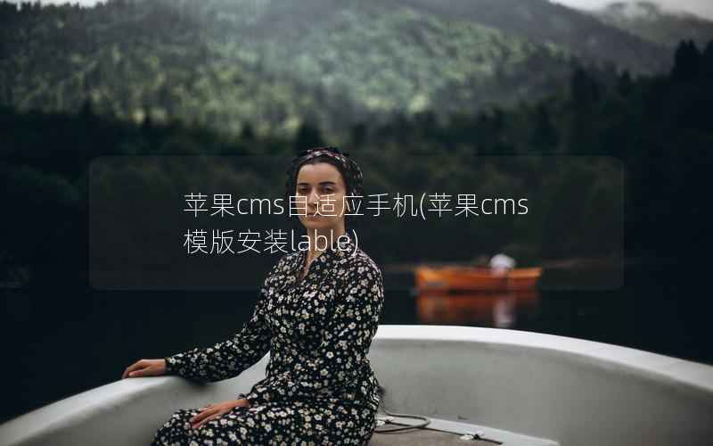 苹果CMS自适应手机，苹果CMS模版安装lable