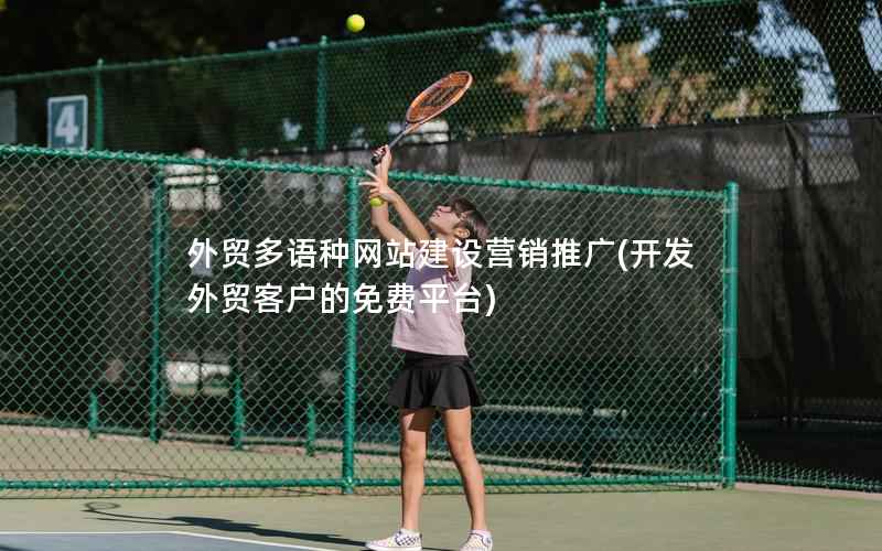 外贸多语种网站建设营销推广，开发外贸客户的免费平台