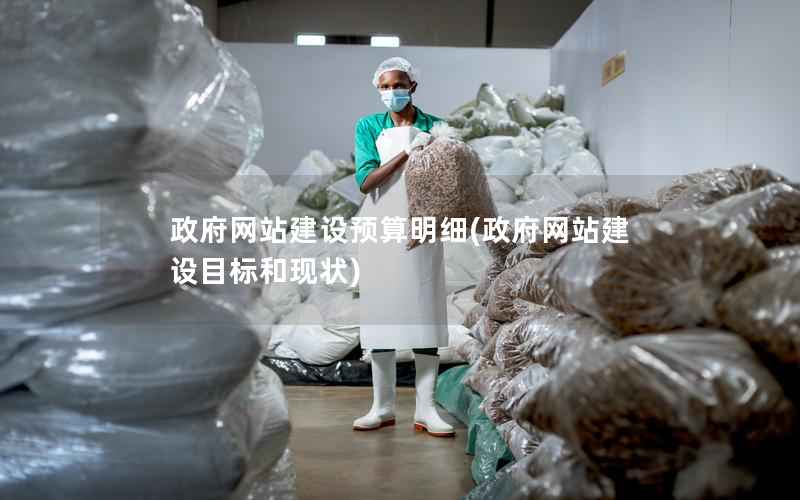 网站建设预算明细，网站建设目标和现状