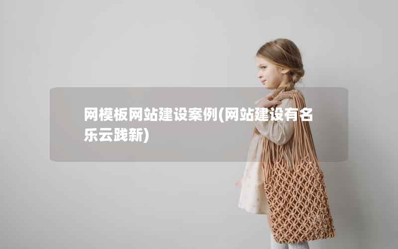 网模板网站建设案例，网站建设有名 乐云践新