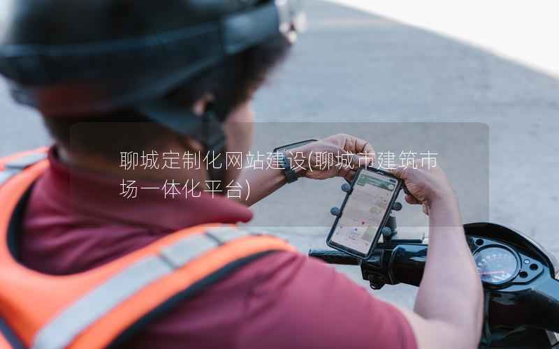 聊城定制化网站建设，聊城市建筑市场一体化平台