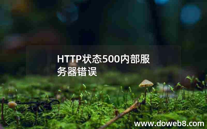 HTTP状态500内部服务器错误 HTTP状态500内部服务器错误