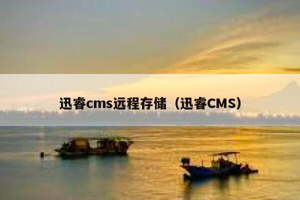 迅睿cms远程存储，迅睿CMS