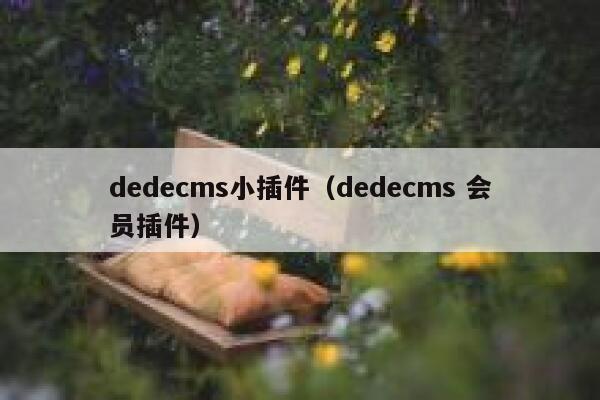 dedecms小插件，dedecms 会员插件