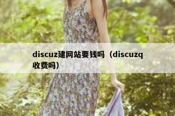 Discuz建网站要钱吗，Discuzq收费吗
