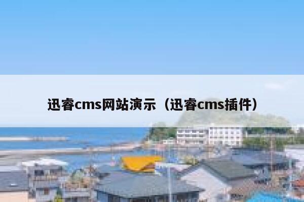 迅睿cms网站演示，迅睿cms插件