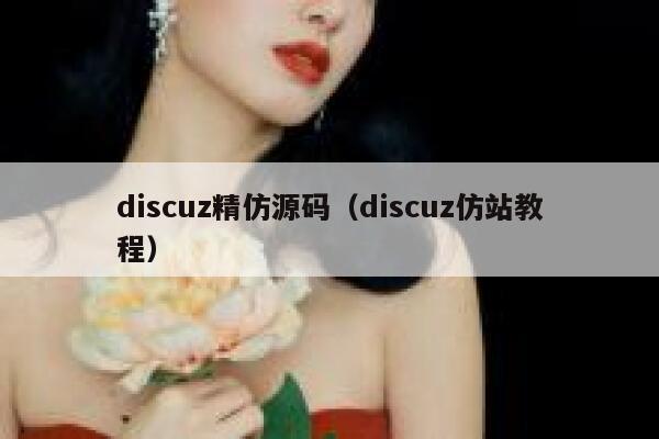 Discuz精仿源码，Discuz仿站教程