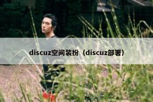 discuz空间装扮，discuz部署