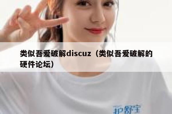 类似吾爱破解Discuz，类似吾爱破解的硬件论坛