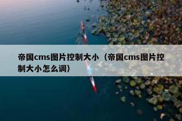 帝国CMS图片控制大小，帝国CMS图片控制大小怎么调