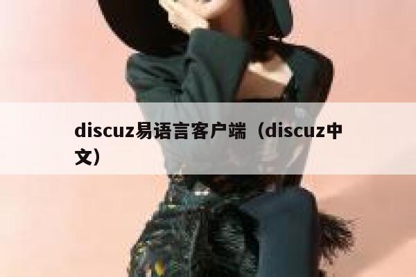 Discuz易语言客户端，Discuz中文