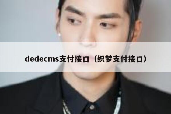 织梦dedecms支付接口，织梦支付接口