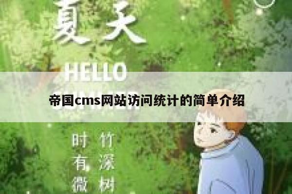 帝国CMS网站访问统计的简单介绍