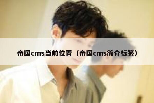 帝国cms当前位置，帝国cms简介标签