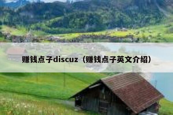 赚钱点子Discuz，赚钱点子英文介绍