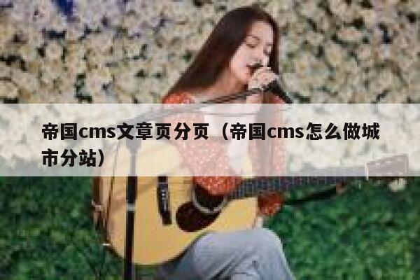 帝国CMS文章页分页，帝国CMS怎么做城市分站